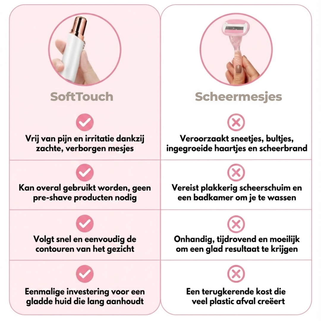 SoftTouch™ Gezichtstrimmer