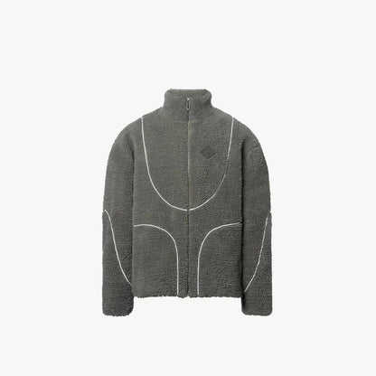 Vaulted-fleece jas