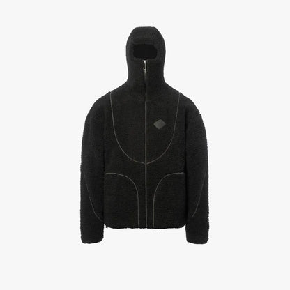 Vaulted-fleece jas