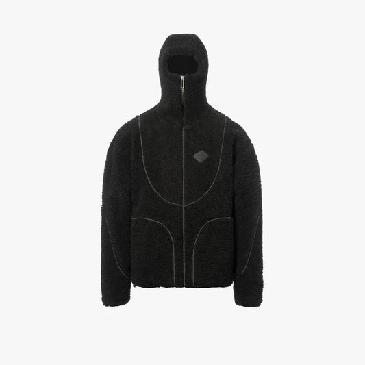 Vaulted-fleece jas