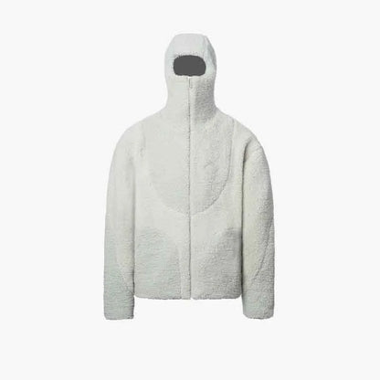 Vaulted-fleece jas
